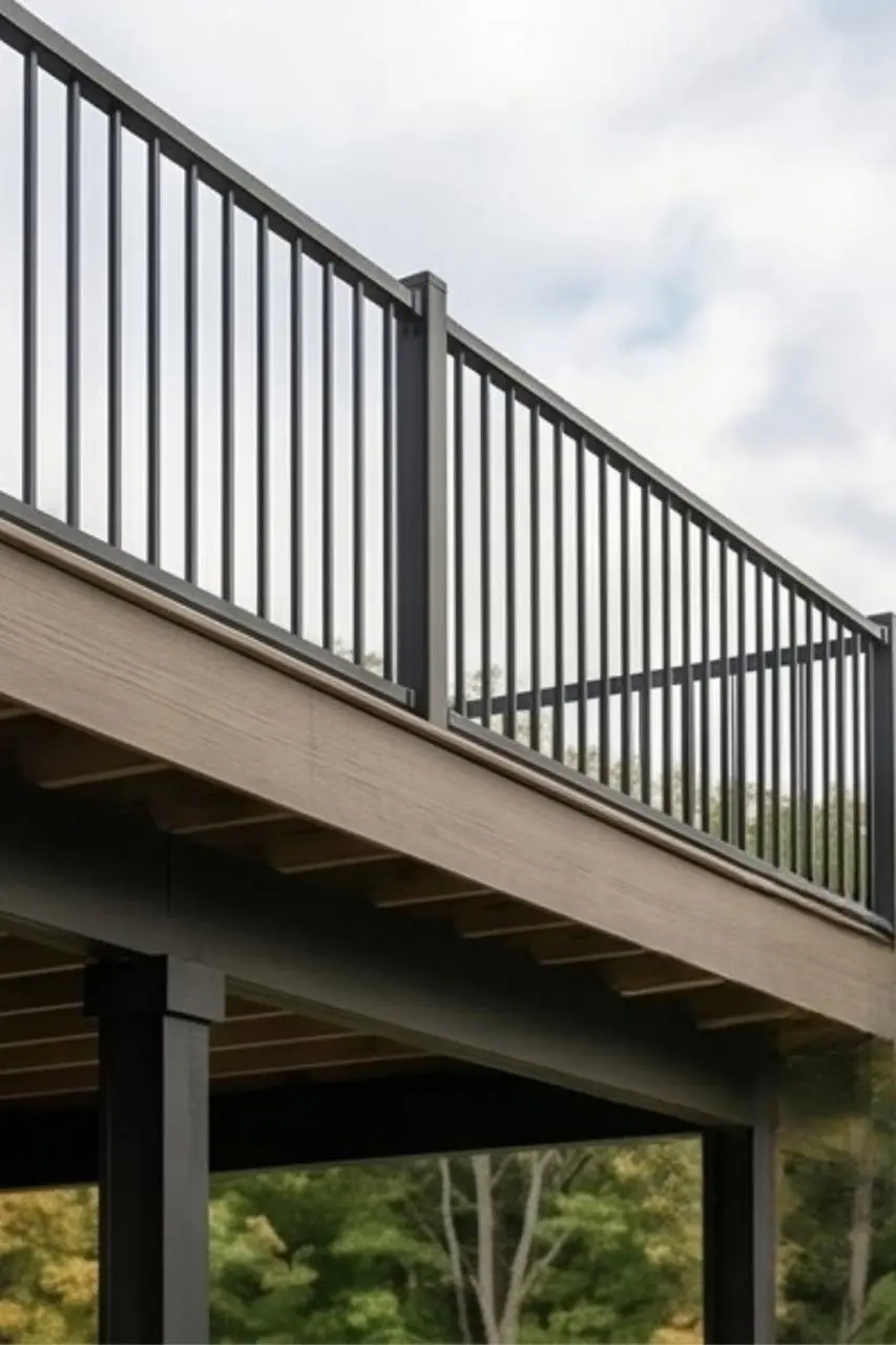 Modern Metal&Glass Balconies by Metalligator Fabrication Solutions