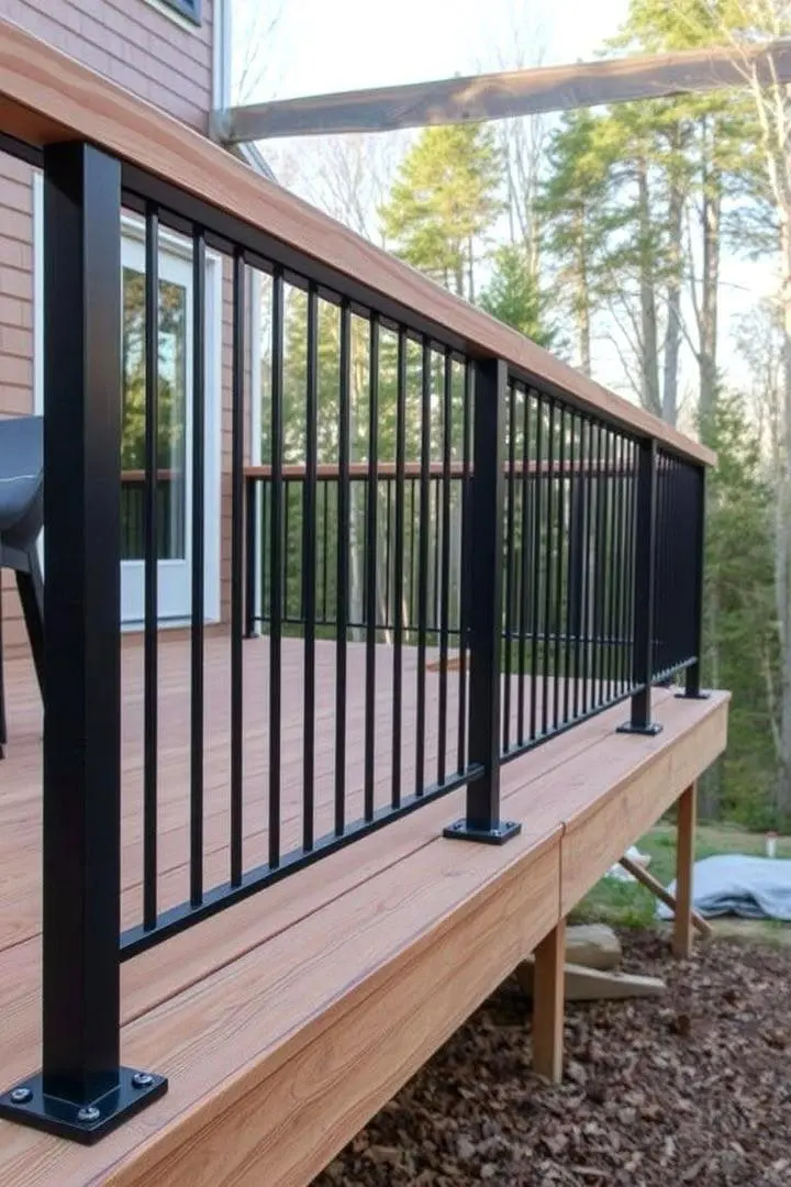 Modern Metal&Glass Balconies by Metalligator Fabrication Solutions