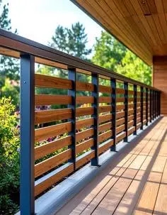 Modern Metal&Glass Balconies by Metalligator Fabrication Solutions