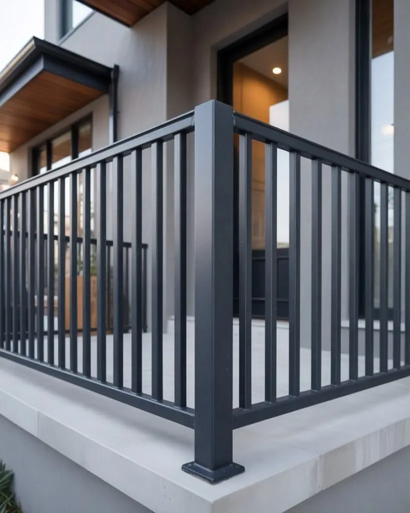 Modern Metal&Glass Balconies by Metalligator Fabrication Solutions