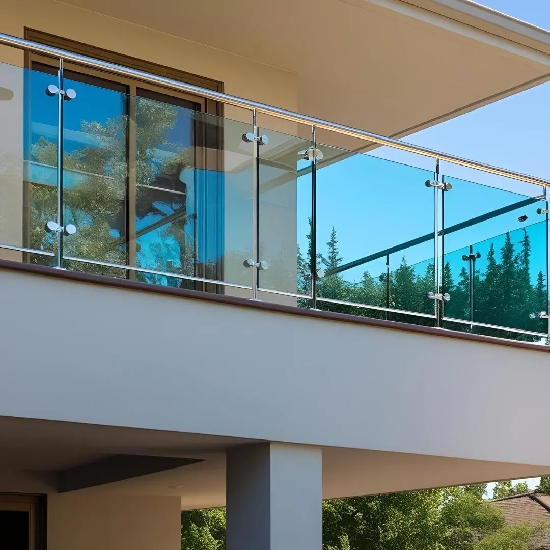 Modern Metal&Glass Balconies by Metalligator Fabrication Solutions