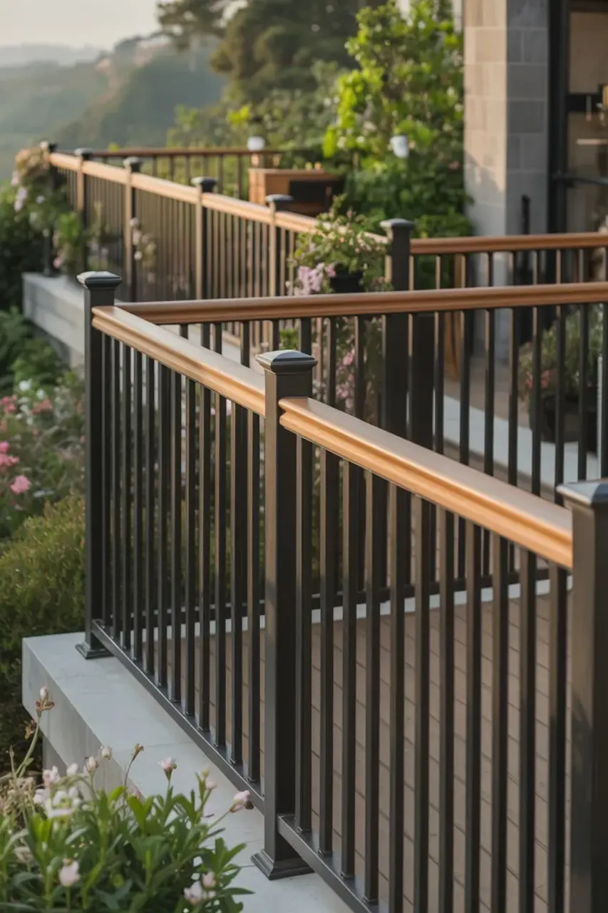 Modern Metal&Glass Balconies by Metalligator Fabrication Solutions