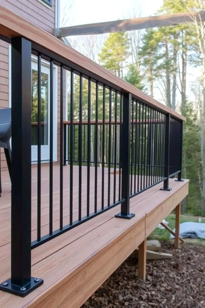 Modern Metal&Glass Balconies by Metalligator Fabrication Solutions